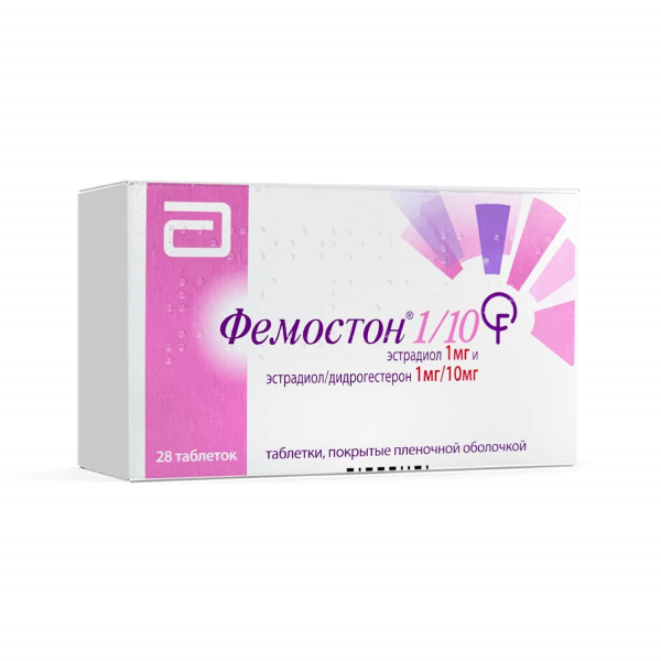 Фемостон MEDICINES Femoston tablets 1mg/10mg x 28