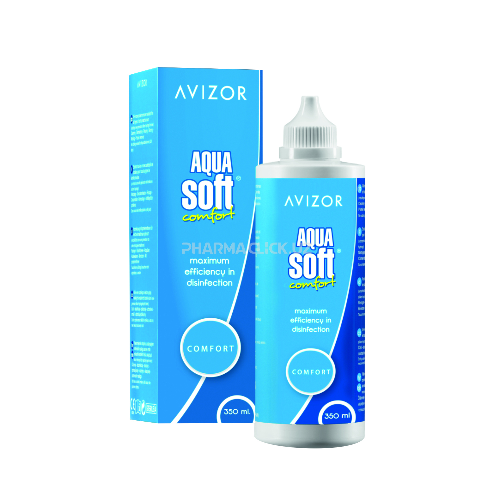 Раствор CARE PRODUCTS Aquasoft lens solution 350ml