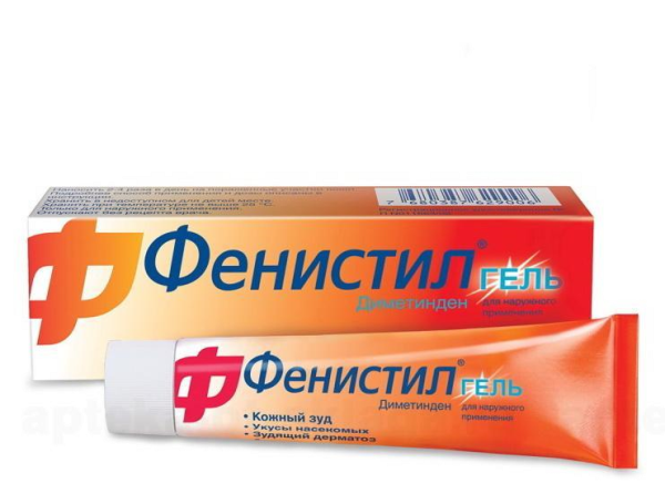 Фенистил MEDICINES Fenistil gel 0,1% 30g