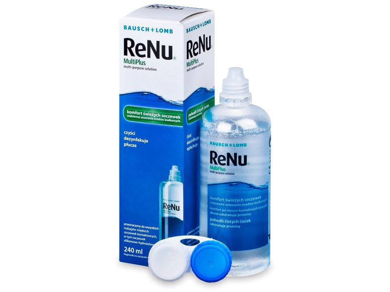 Раствор ԽՆԱՄՔԻ ՄԻՋՈՑՆԵՐ ReNu Multi Plus լուծույթ ոսպնյակների համար 240մլ
