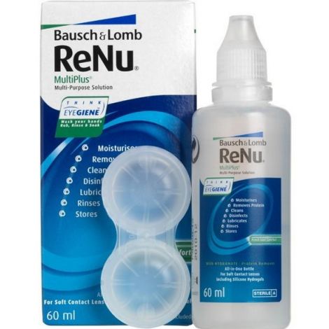 Раствор ԽՆԱՄՔԻ ՄԻՋՈՑՆԵՐ ReNu Multi Plus լուծույթ ոսպնյակների համար 60մլ