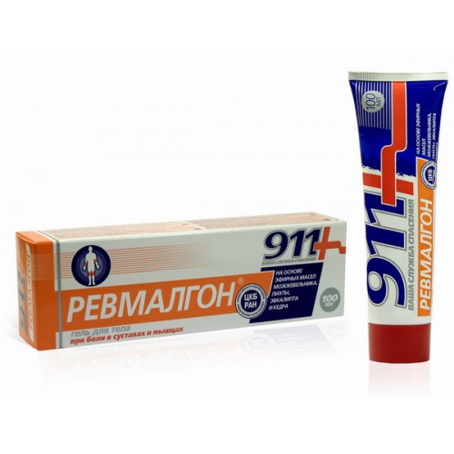 Ревмалгон MEDICINES Revmalgon 911 body gel 100ml