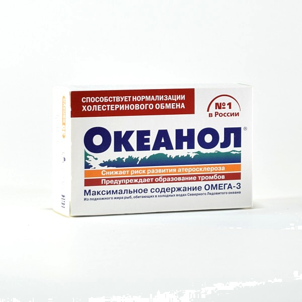 Океанол ԴԵՂՈՐԱՅՔ Օկեանոլ Օմեգա-3 դեղապատիճներ N30