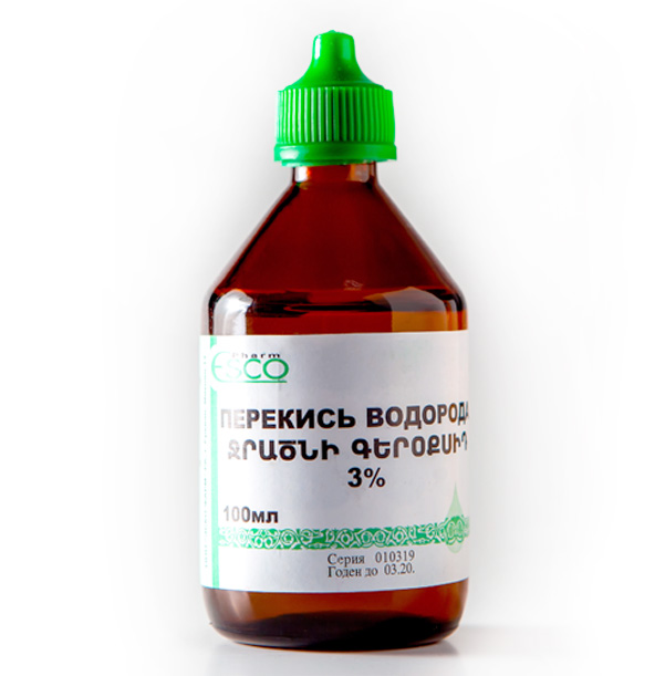 Перекись MEDICINES Hydrogen peroxide 3% 100ml Esk