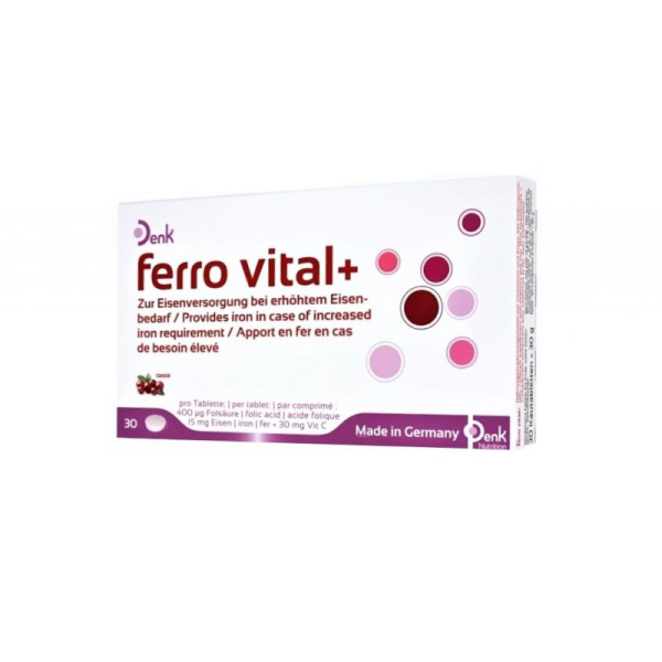 Ферро MEDICINES Ferro Vital Plus Chewable Tablets x 30