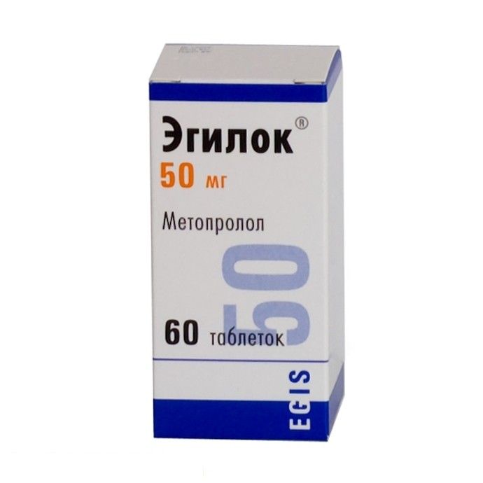 Эгилок MEDICINES Egilok tablets 50mg x 60