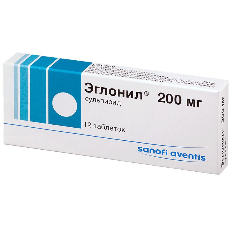 Эглонил MEDICINES Eglonil tab 200mg N12