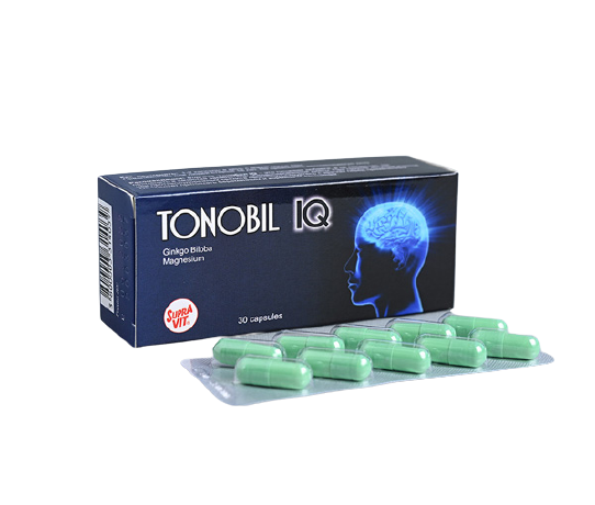 Тонобил ЛЕКАРСТВЕННЫЕ СРЕДСТВА Тонобил IQ капсулы x 30