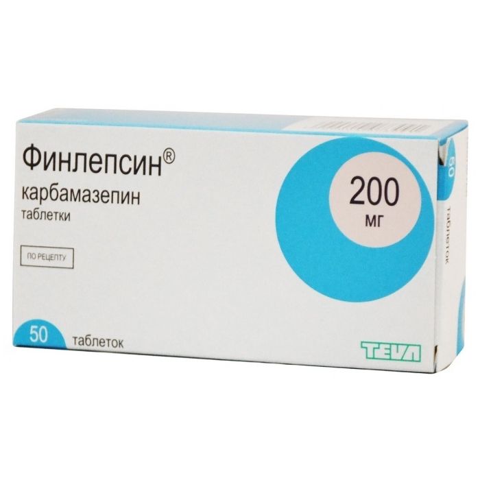 Финлепсин MEDICINES Finlepsin tab 200mg N50