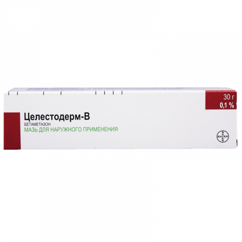 Целестодерм ԴԵՂՈՐԱՅՔ Ցելեստոդերմ-Վ քսուք 0.1% 30գ