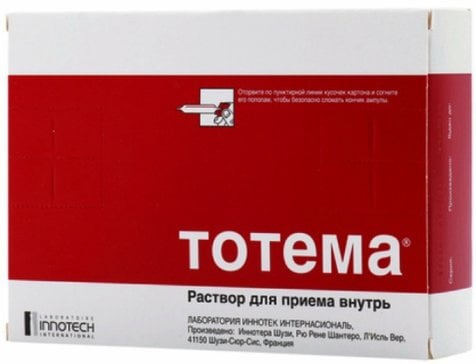 Тотема MEDICINES Totem solution for drinking amp. 10ml N20