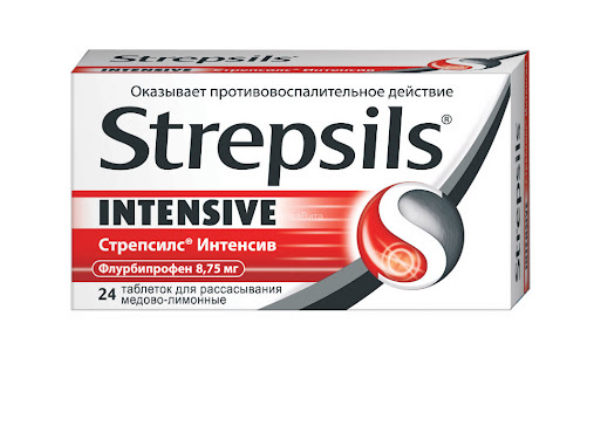 Стрепсилс ԴԵՂՈՐԱՅՔ Ստրեպսիլս Ինտենսիվ դեղահատեր Մեղրով և Կիտրոնով N24