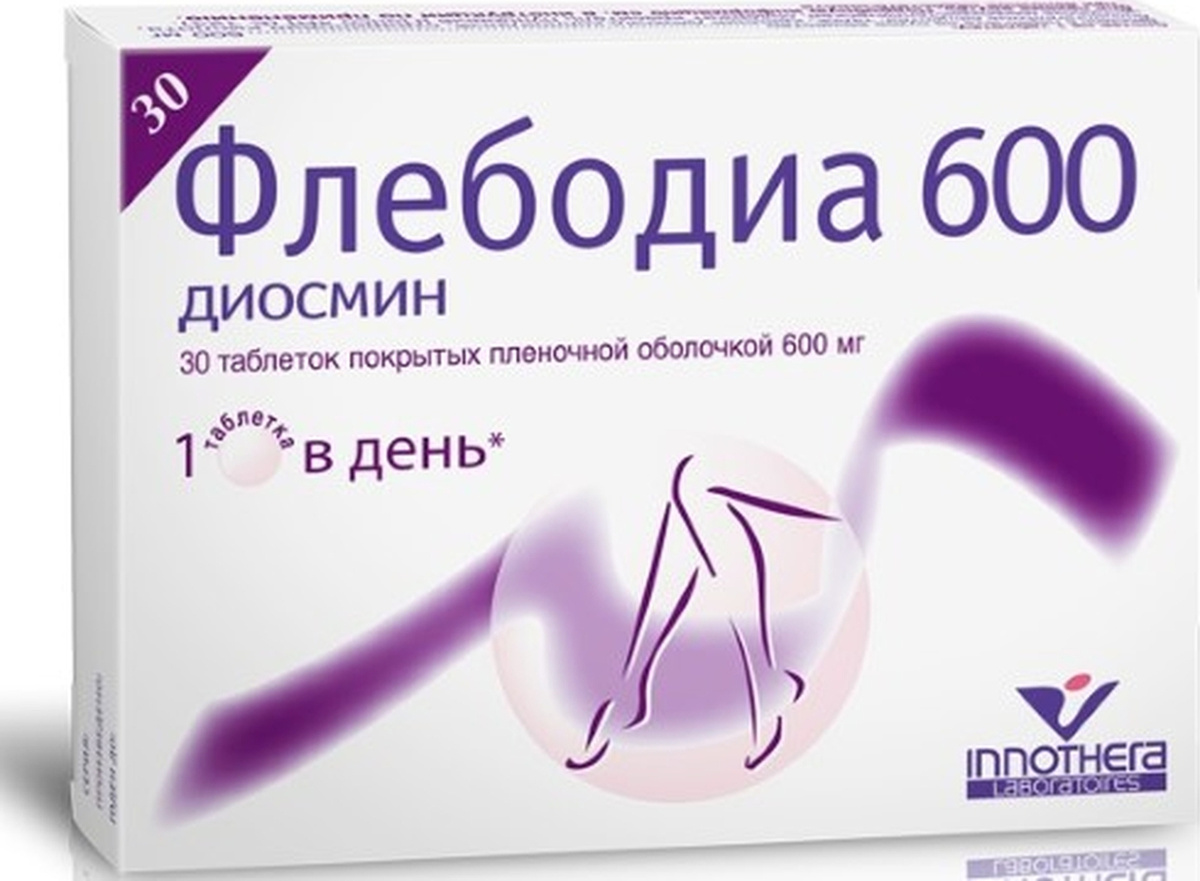 Флебодия MEDICINES Phlebodia tablets 600mg x 30