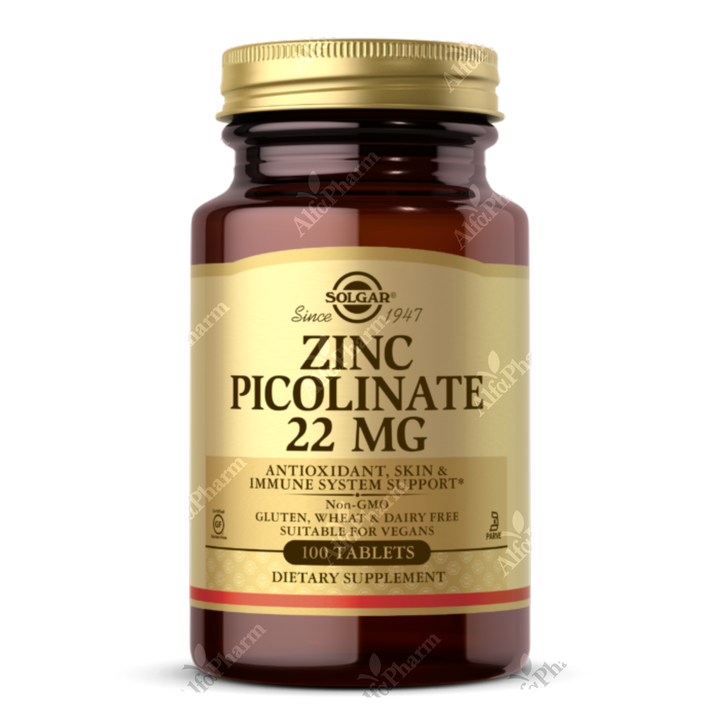 Пиколинат MEDICINES Zinc picolinate tablets x 100 Solgar