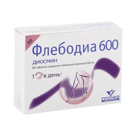 Флебодия MEDICINES Phlebodia tablets 600mg x 60