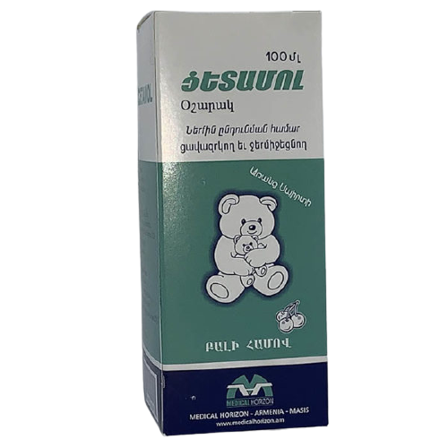 Цетамол MEDICINES Cetamol syrup 120mg/5ml; 100ml