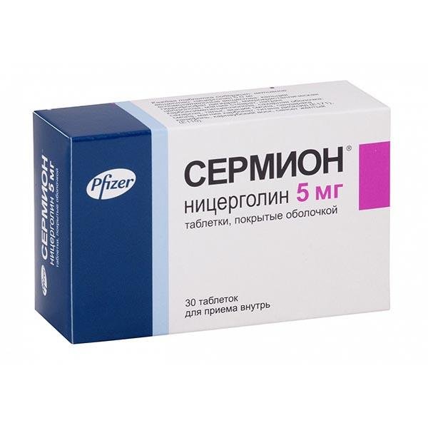 Сермион MEDICINES Sermion tablets 5mg x 30