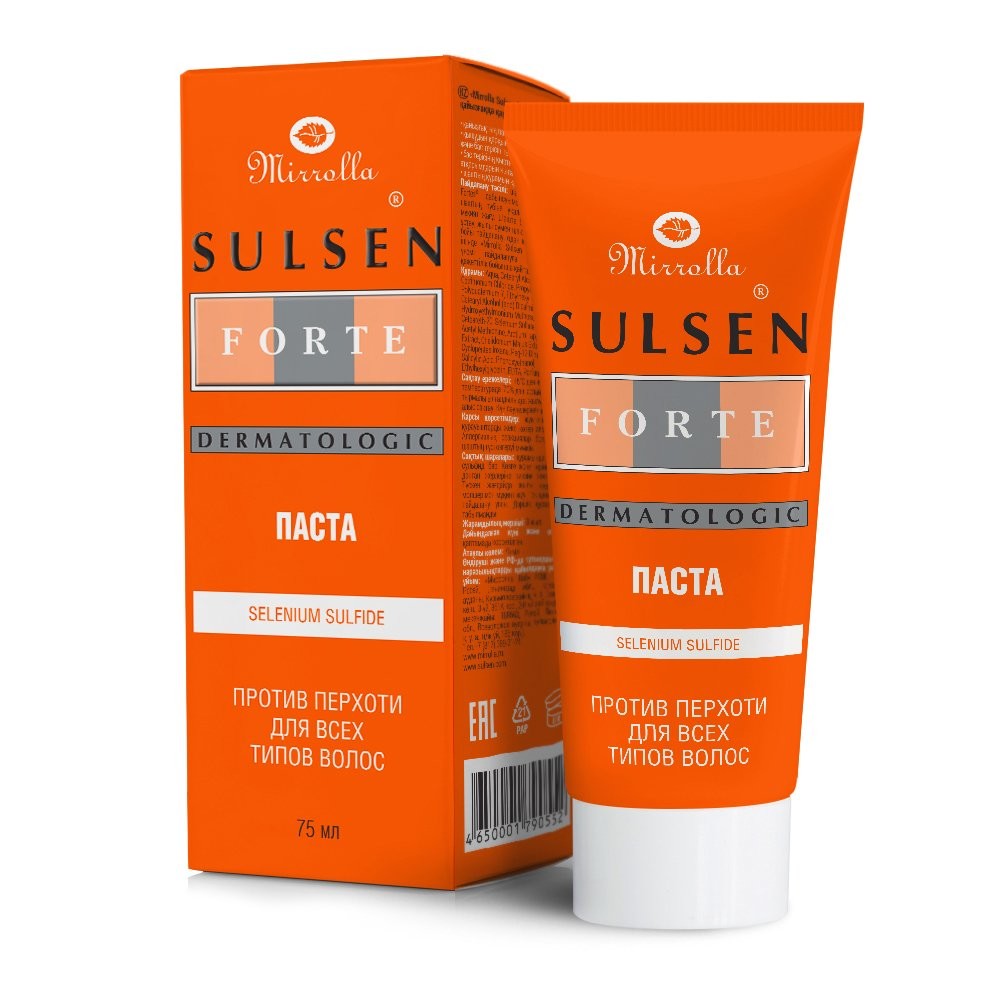 Сульсена MEDICINES Sulsena Forte anti-dandruff paste 2% 75ml