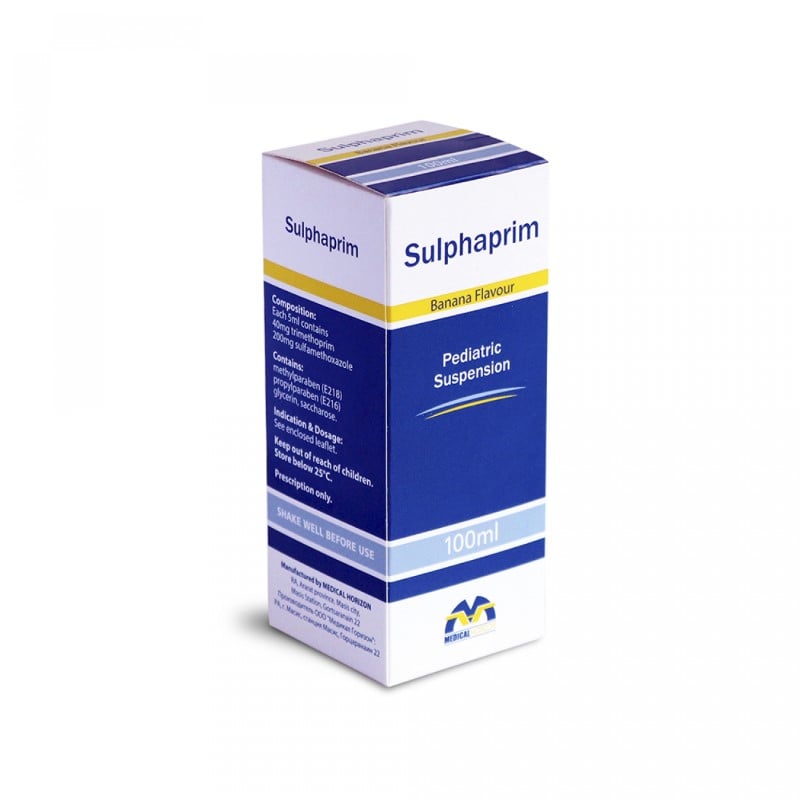 Сульфаприм MEDICINES Sulphaprim suspension 200/400mg; 100ml