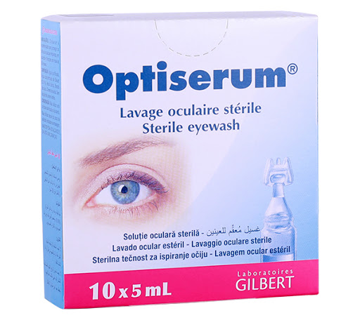 Оптисерум MEDICINES Optiserum sterile eye drops 5ml x 10