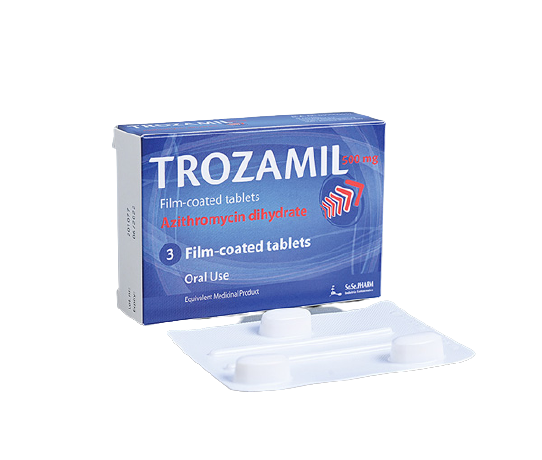 Трозамил MEDICINES Trozamil 500mg tab №3