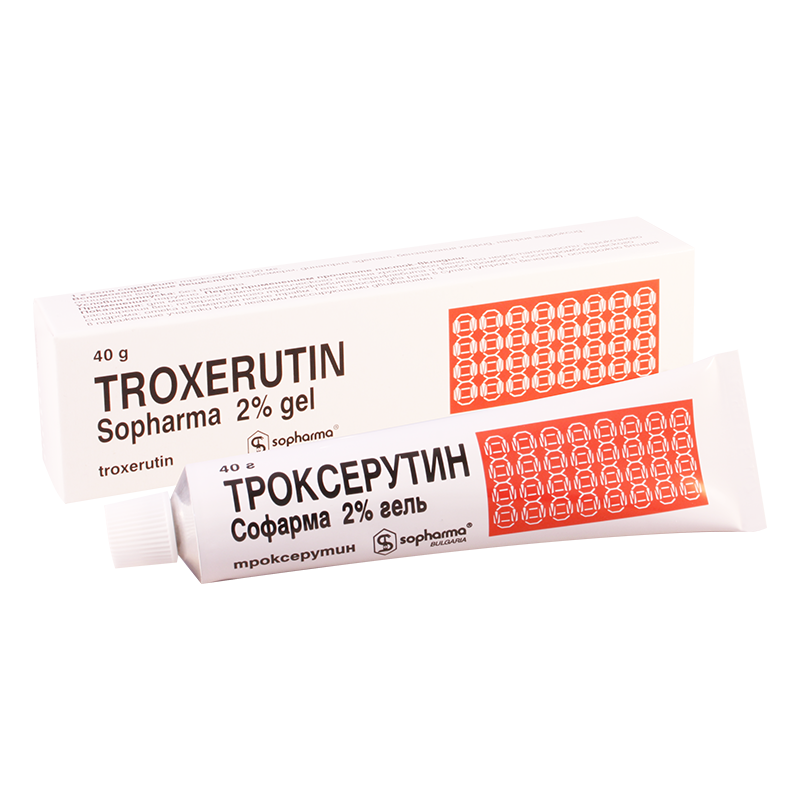 Троксерутин MEDICINES Troxerutin gel 2% 40g