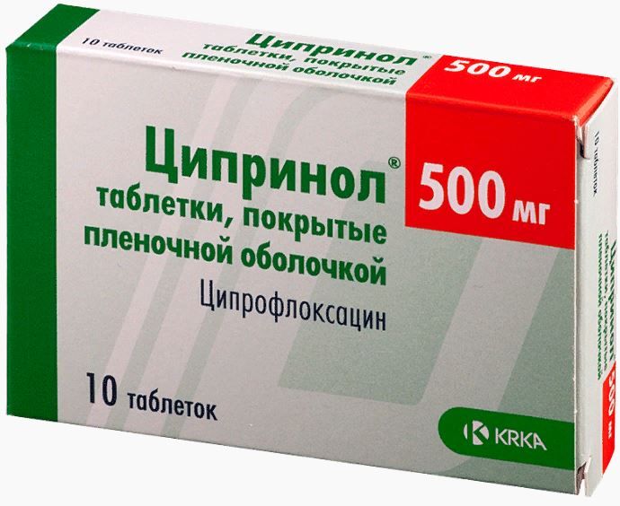 Ципринол MEDICINES Ciprinol tablets 500mg x 10