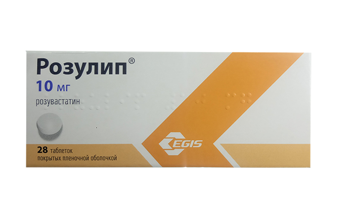 Розулип MEDICINES Rozulip tablets 10mg x 28