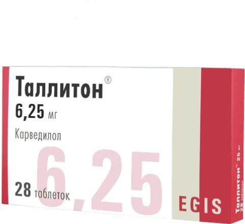 Таллитон ԴԵՂՈՐԱՅՔ Տալիտոն դեղահատեր 6,25մգ x 28