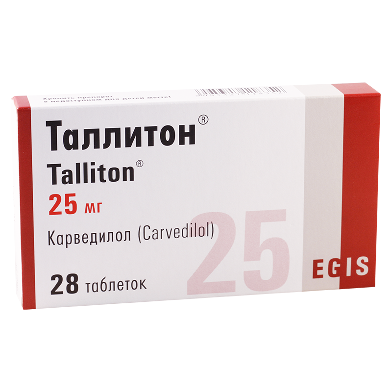 Таллитон MEDICINES Talliton tablets 25mg x 28