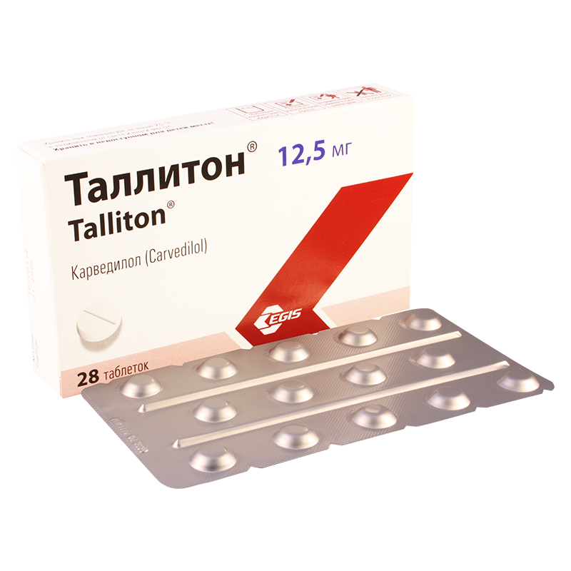 Таллитон MEDICINES Talliton tablets 12,5mg x 28