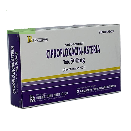 Ципрофлоксацин MEDICINES Ciprofloxacin-Asteria tablets 500mg x 20 GL Corporation