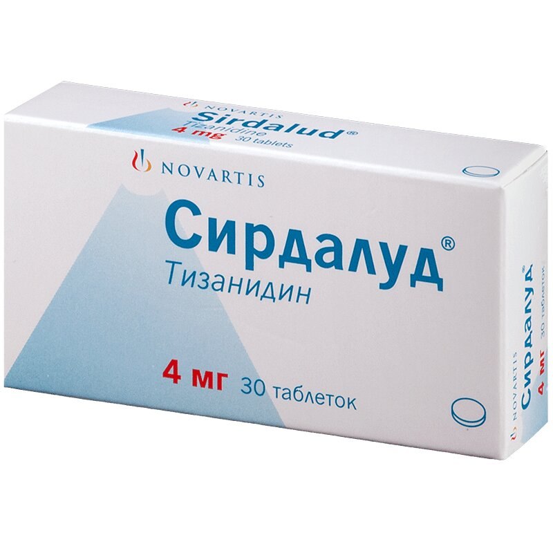 Сирдалуд MEDICINES Sirdalud tablets 4mg x 30