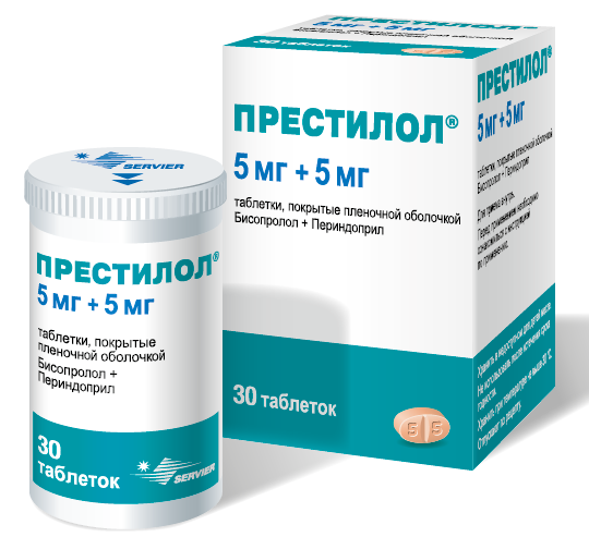 Престилол MEDICINES Prestilol tablets 5mg/5mg x 30