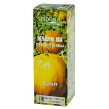 Тыквеное MEDICINES Pumpkin seed oil 30ml Fidora