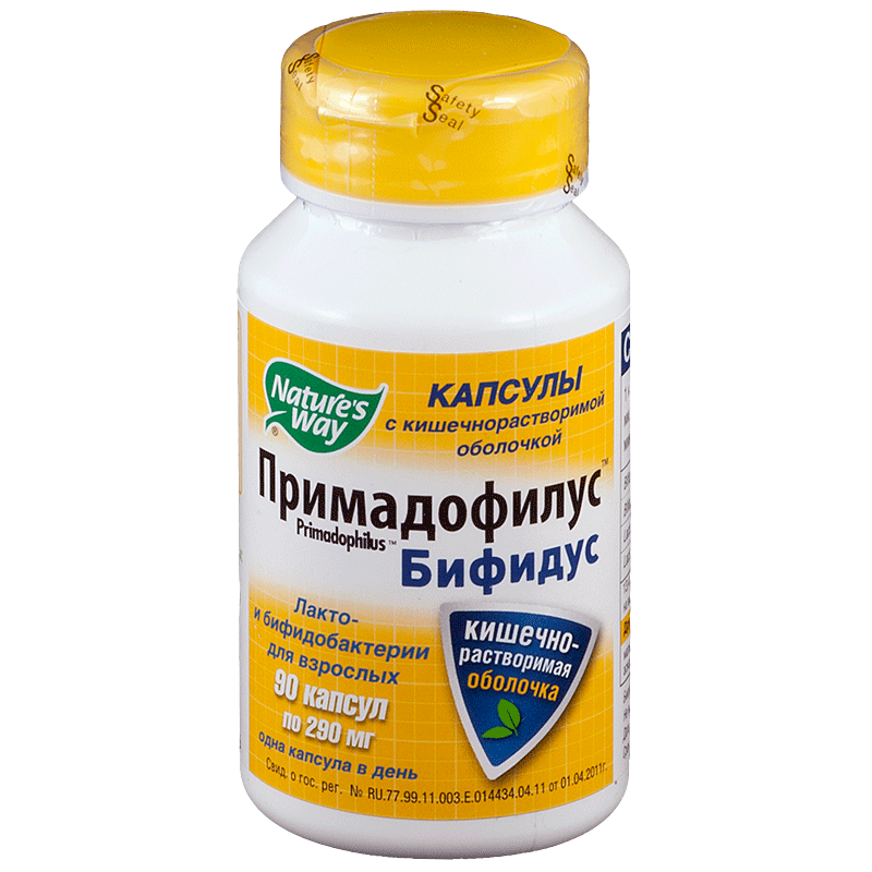 Примадофилус MEDICINES Primadophilus bifidus capsules x 90