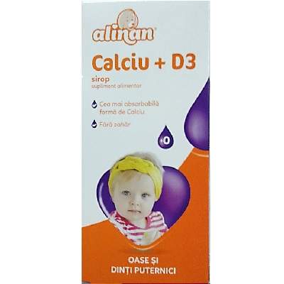 Алинан MEDICINES Alinan Calcium+D3 syrup 150ml