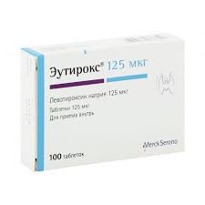 Эутирокс MEDICINES Euthyrox tablets 125mcg x 100