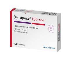 Эутирокс MEDICINES Euthyrox tablets 150mcg x 100