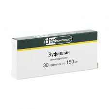 Эуфиллин MEDICINES Eufillin tablets 150mg x 30 Pharmstandard