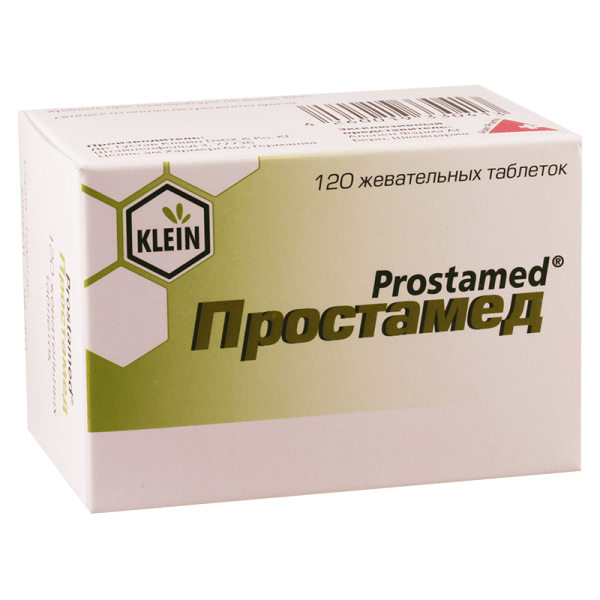 Простамед MEDICINES Prostamed chewing tablets №120