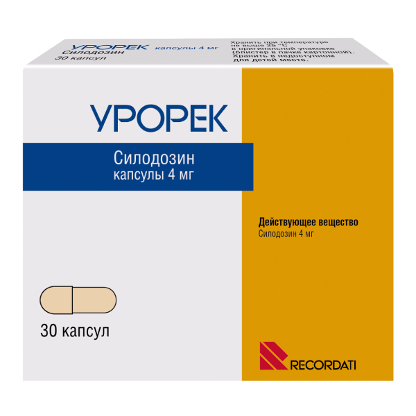 Урорек MEDICINES Urorek capsules 4mg N30