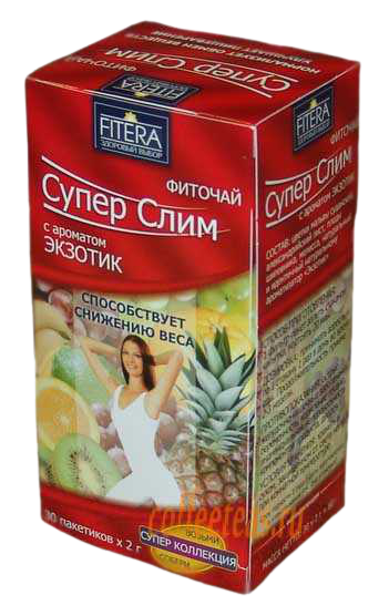 Чай MEDICINES Tea Super slim (exotic) 30 teabags