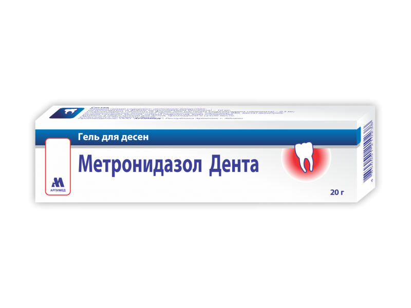 Метронидазол MEDICINES Metronidazole denta gel for gums 1% 20g Arpimed