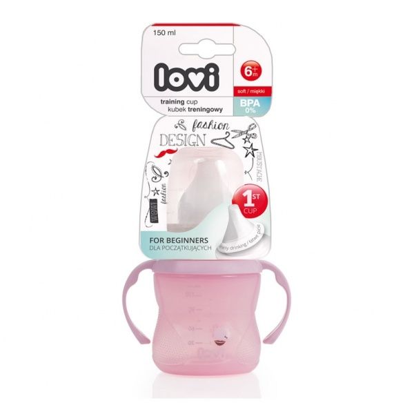 Лови FOR KIDS Training cup 150 ml Retro 6 moths +