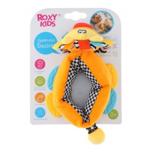 Рокси FOR KIDS Roxy rattle lion Bions 0m+art20027