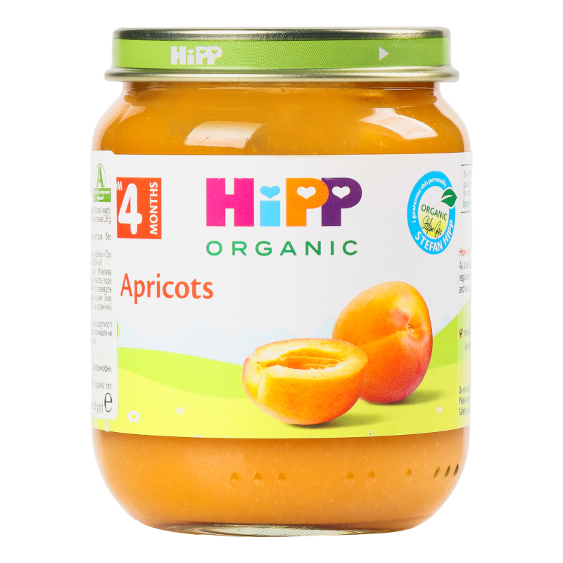 Хипп ПРОДУКТЫ ДЛЯ ДЕТЕЙ Хипп пюре фруктовое абрикос 125г #4212