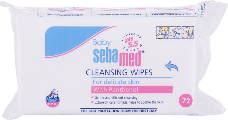 Себамед FOR KIDS Sebamed baby wet wipes x 72