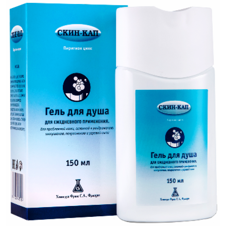 Скин MEDICINES Skin-Cap shower gel 150ml