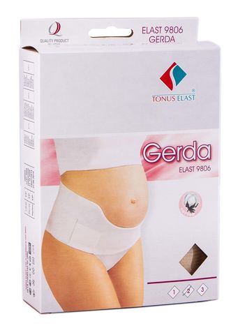 Пояс MEDICAL SUPPLIES Medical elastic supporting belt for pregnant women Gerda N2 cotton